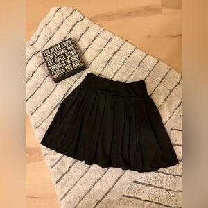 SHEIN Black Skater Skirt